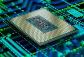 CPU close-up