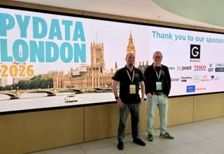 Gergely Daróczi and Tamás Hidvégi at PyData London 2026